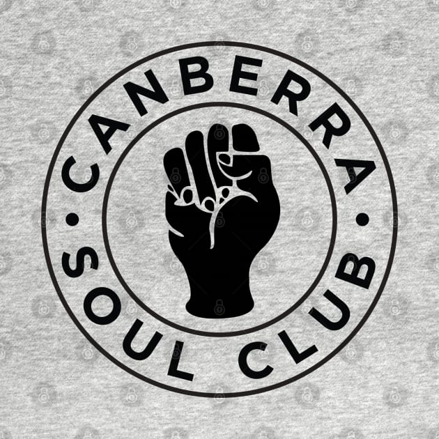 Canberra Soul Club (dark) by modernistdesign